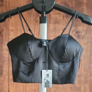 Sincerely Jules Elegant Black Bustier